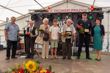 Prejemniki občinskih priznanj  2023